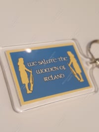 Image 2 of Cumann na mBan Keyring. 