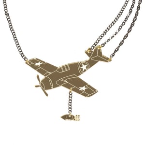 Image of Grumman Wildcat Necklace