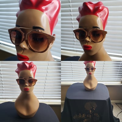 Image of Faux wood Aviators 