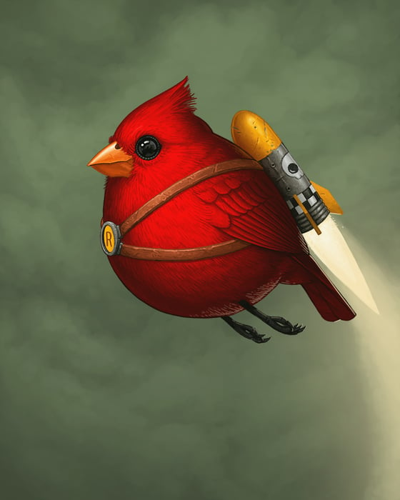 Image of Fat Rocketbird (variant)