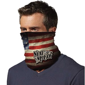 Image of Neal McCoy American Flag Gaiter Mask