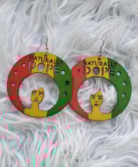 Naturally Dope Rasta Earrings 