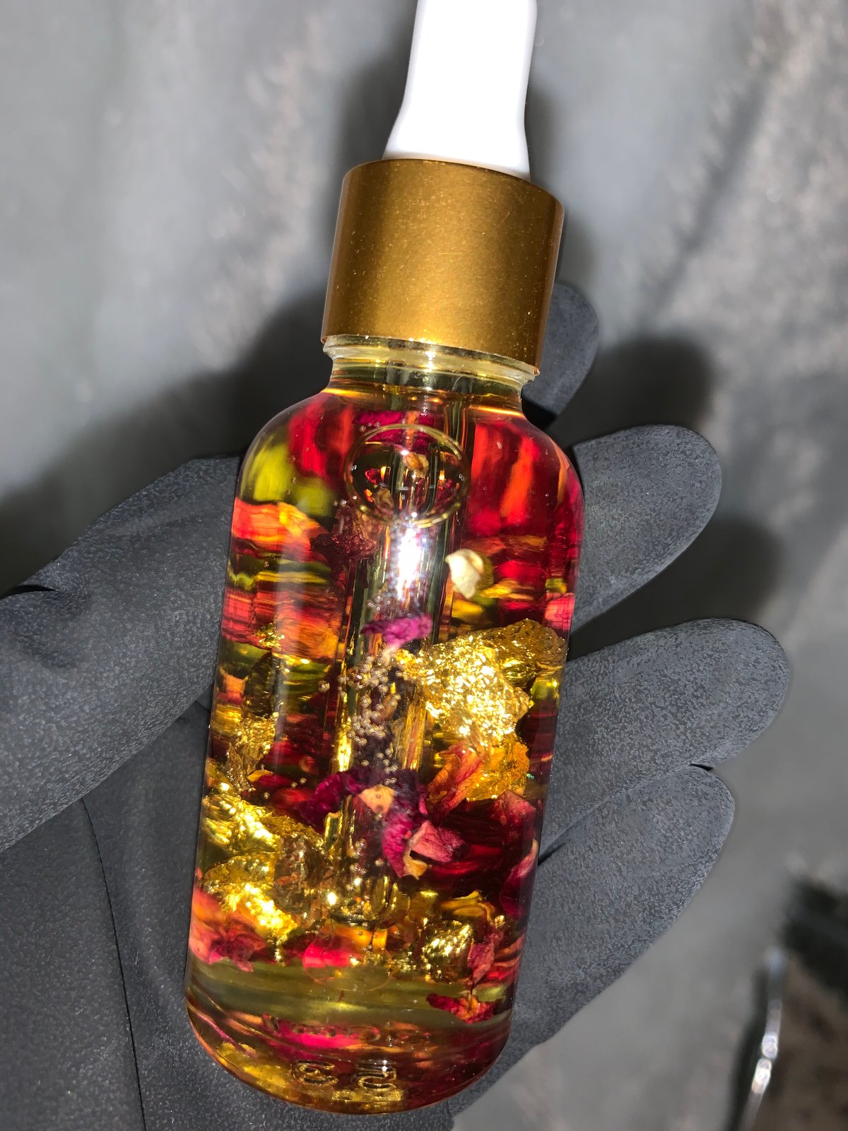 Organic 24 Karat Rose Infused Face and Body Oil  