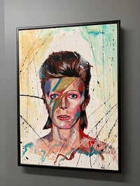 Image 1 of Golden Aladdin Sane (Premium Framed Prints)