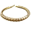 Gold tennis bracelets 