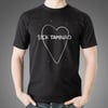 T-SHIRT NERA "CUORE" UOMO / MEN'S HEART