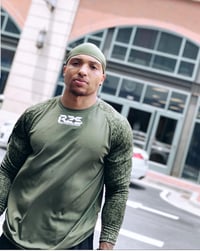 Image 1 of R2S Mens Camo Sleeve Dri fit