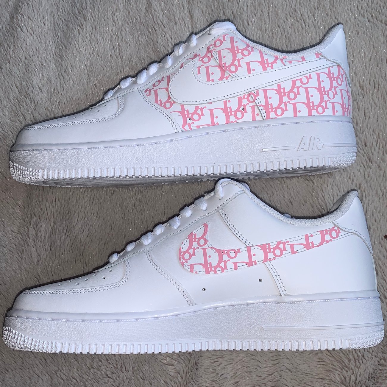 air force 1 dior rosa