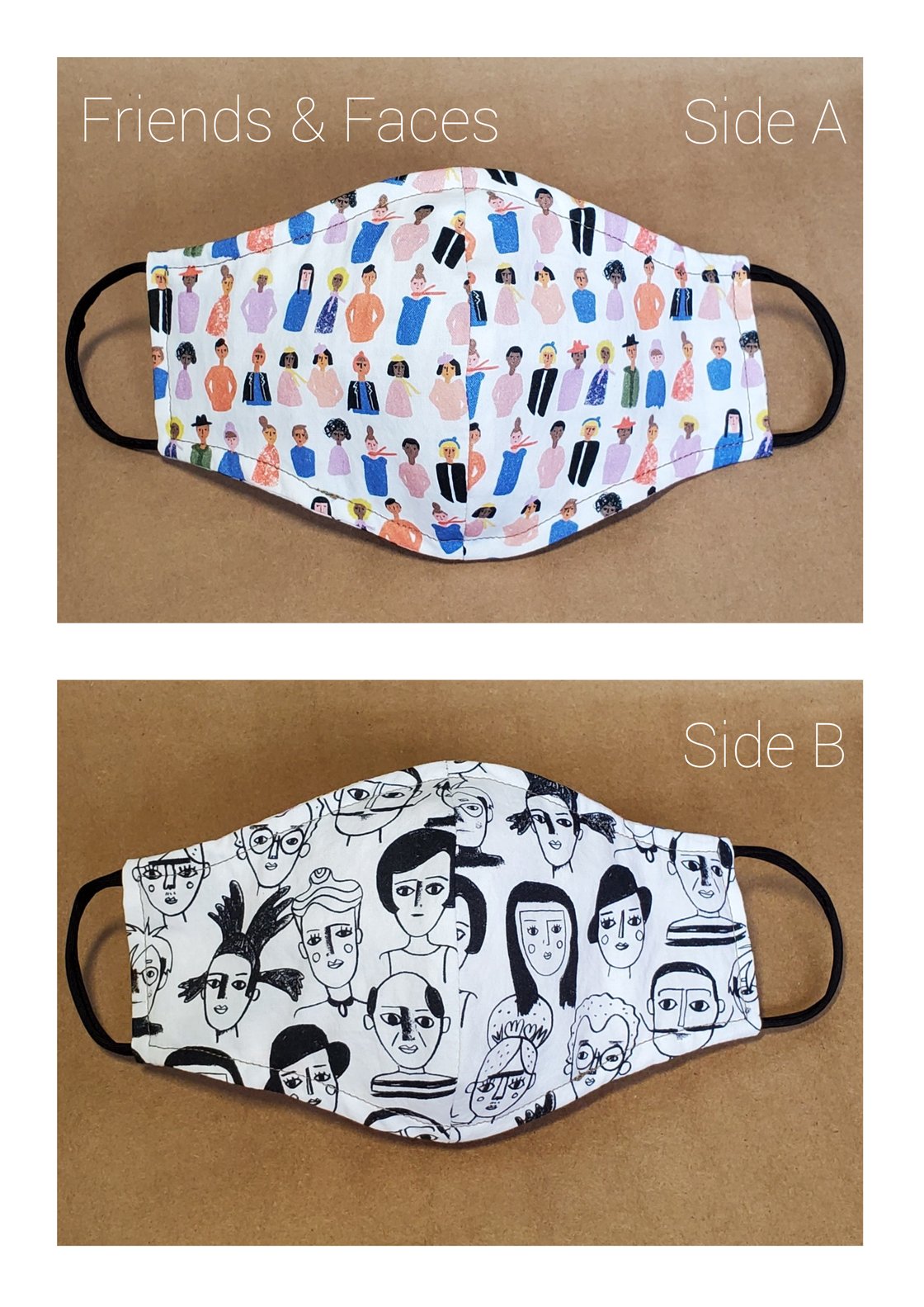 Image of FRIENDS AND FACES MASK