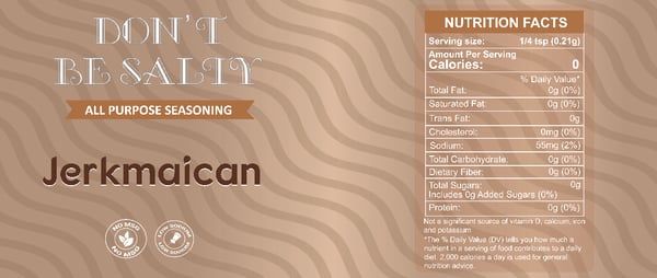 Image of Don't Be Salty Jerkmaican Seasoning 