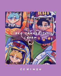 Image 1 of EXO POWER TAMAGOTCHI CHARM