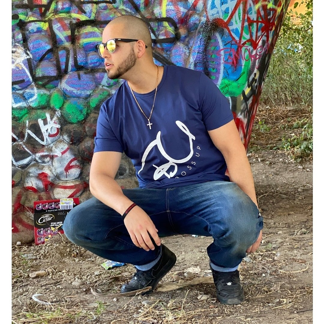 Image of VINTAGE RAW -Blue Tee