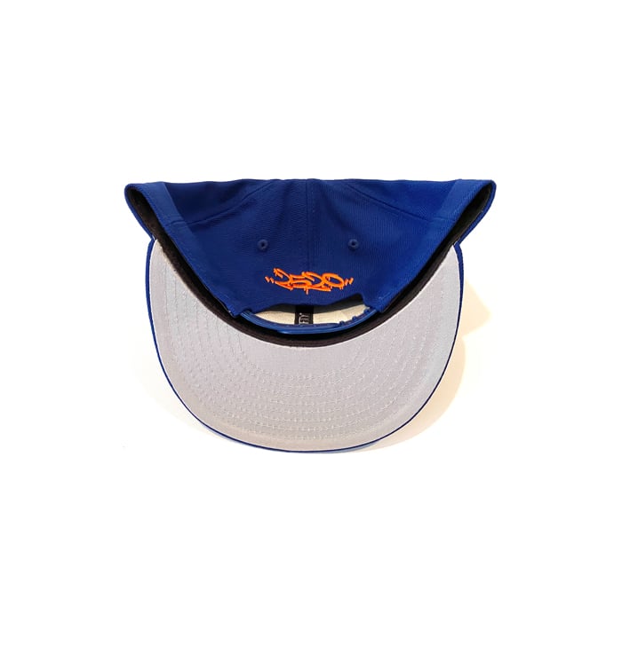 Image of 2520 X NEW ERA DREAM. HUSTLE. WIN. 9FIFTY SNAPBACK - LIGHT ROYAL 