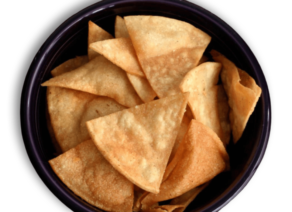 Homemade Tortilla chips Salsa de Ama!