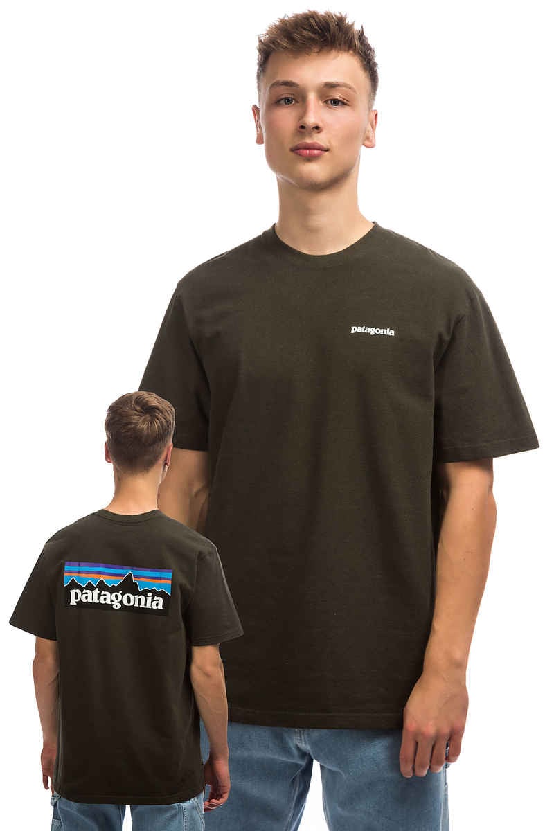 black patagonia t shirt