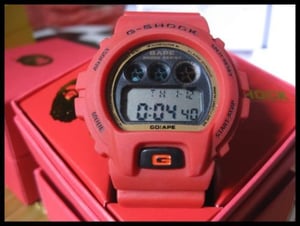 Image of Red G shock 