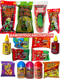 Chamoy Pickle Kit 4 Pickles with Extras -15 Items Total!