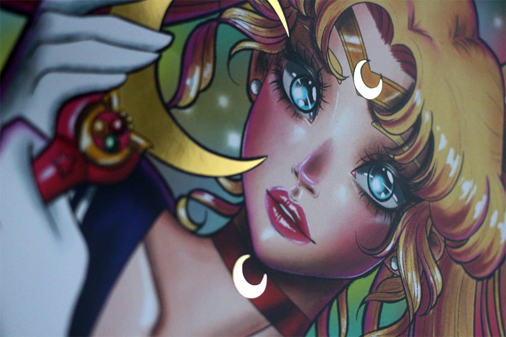 Image of Moon Senshi Gold - A4