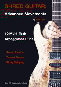 [e-book] SHRED GUITAR: Advanced Movements