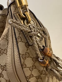 Image 9 of Preloved Gucci Canvas Bella Hobo Bag