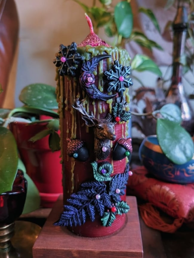 Image of Deer's Cry Protection Candle (large)