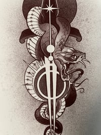 Image 3 of Danger Noodle Fine Art Print