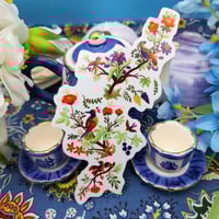Image 1 of Robe Pattern Transparent Sticker