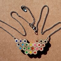 Image 1 of colour spectrum necklace