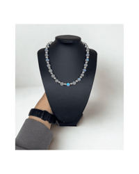 Silver Halo Necklace 