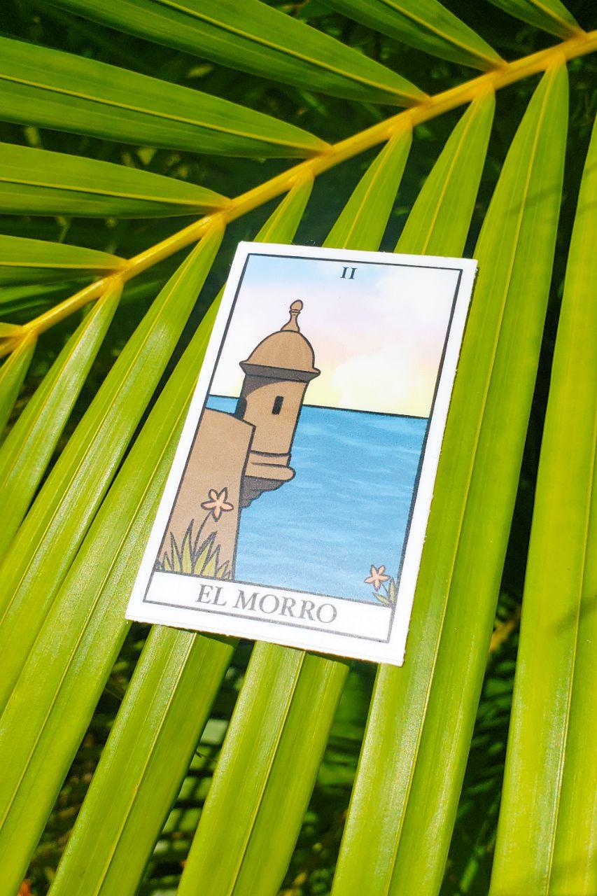 El Morro - Serie Tarot Sticker
