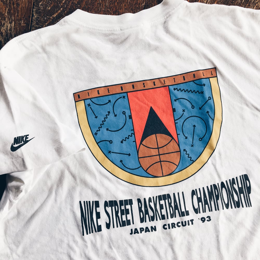 Image of Original 1993 Nike Street Ball Japan Circuit Tee.