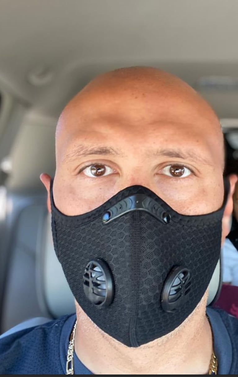 Supa fly mask to beat down the corona