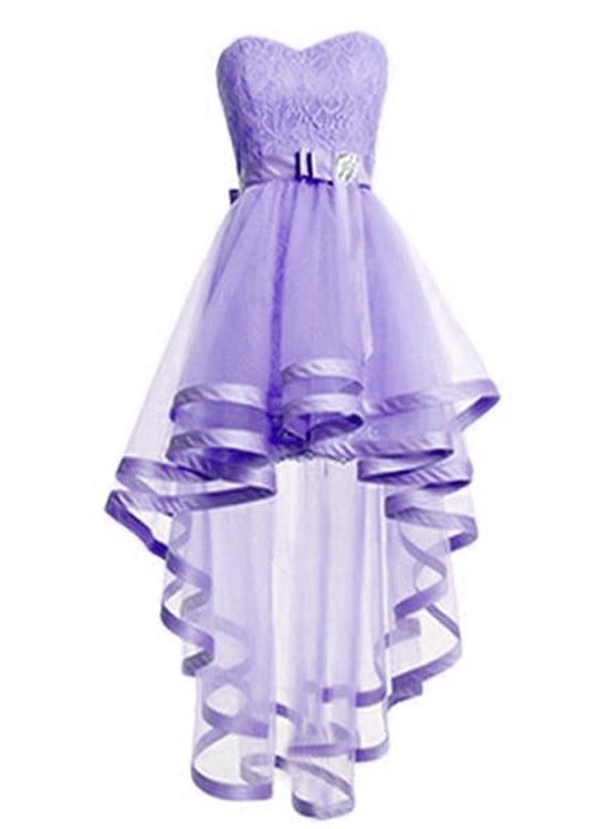 light purple party dress