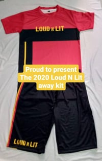 Image 1 of 2020 Away Kit - Red/Black/Yellow