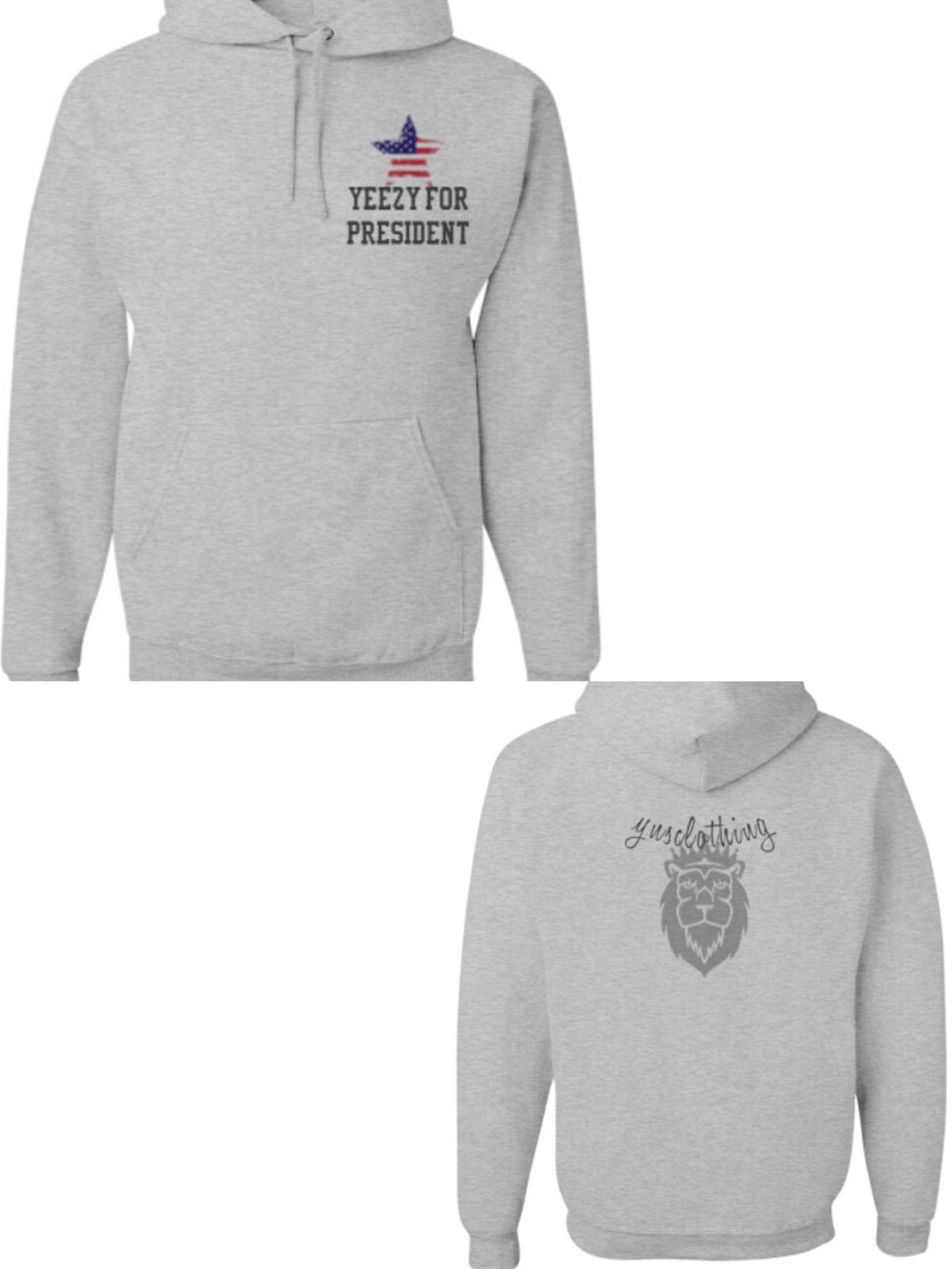 yeezy for president hoodie