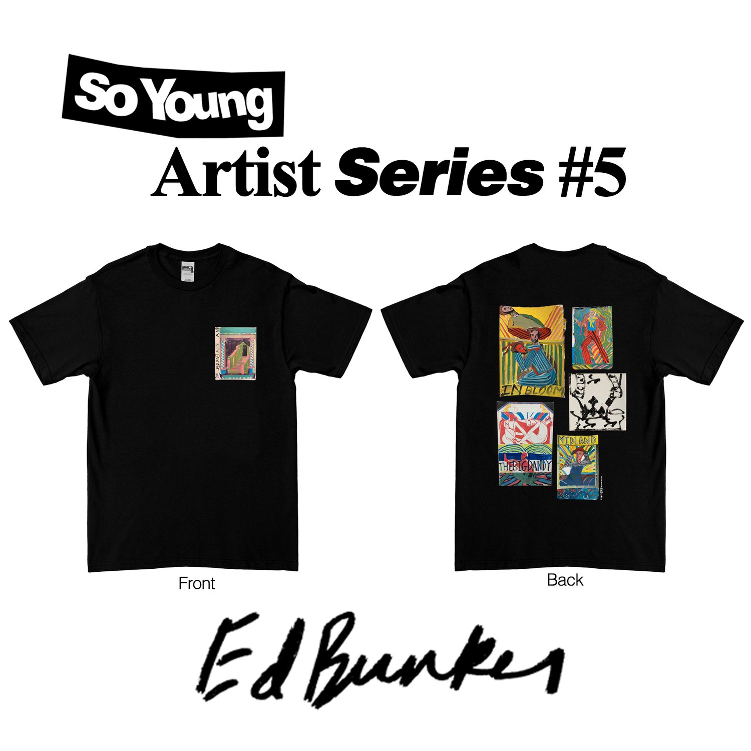 Image of Ed Burkes Artist Series T-Shirt PRE ORDER
