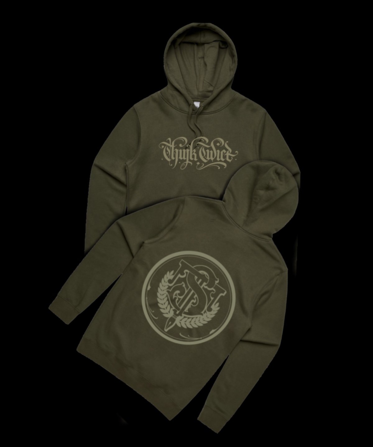 Image of “THINK TWICE”  Hoodie