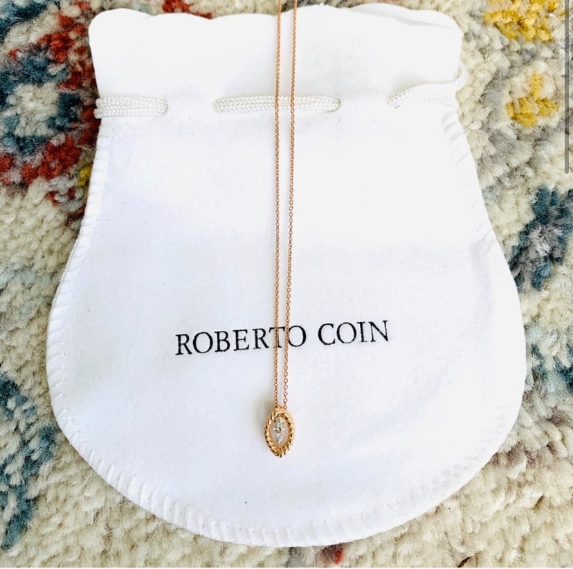 Image of New Roberto Coin Barocco 18kt Gold Necklace