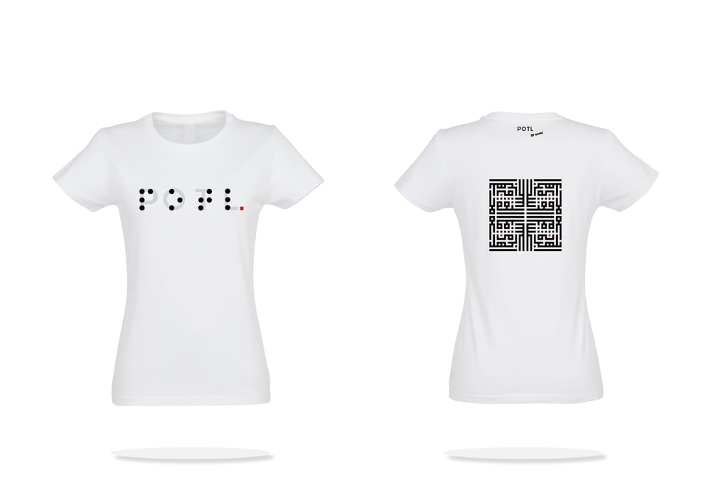 Image of Woman t-shirt - White Inception 