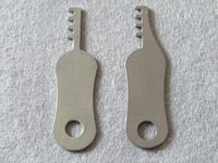 Image 1 of Comb Pick Steel Or Titanium