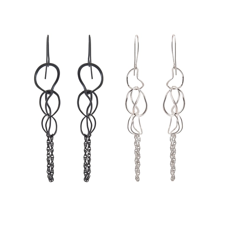 Catkins Chain Earrings 