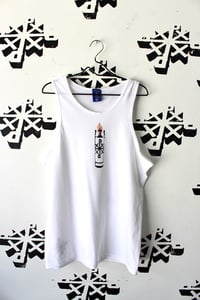 Image of keep it lit tank in white 