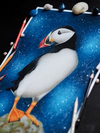 Image 4 of The Magical Puffin Fine Art Print Extra Heavyweight A3 