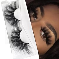  Goldwell Full Volume Wispies 3D Faux Mink Hair False Eyelashes Natural Long Fluffy Classic Eyelashe