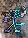 Holographic 3" Stabby Sticker