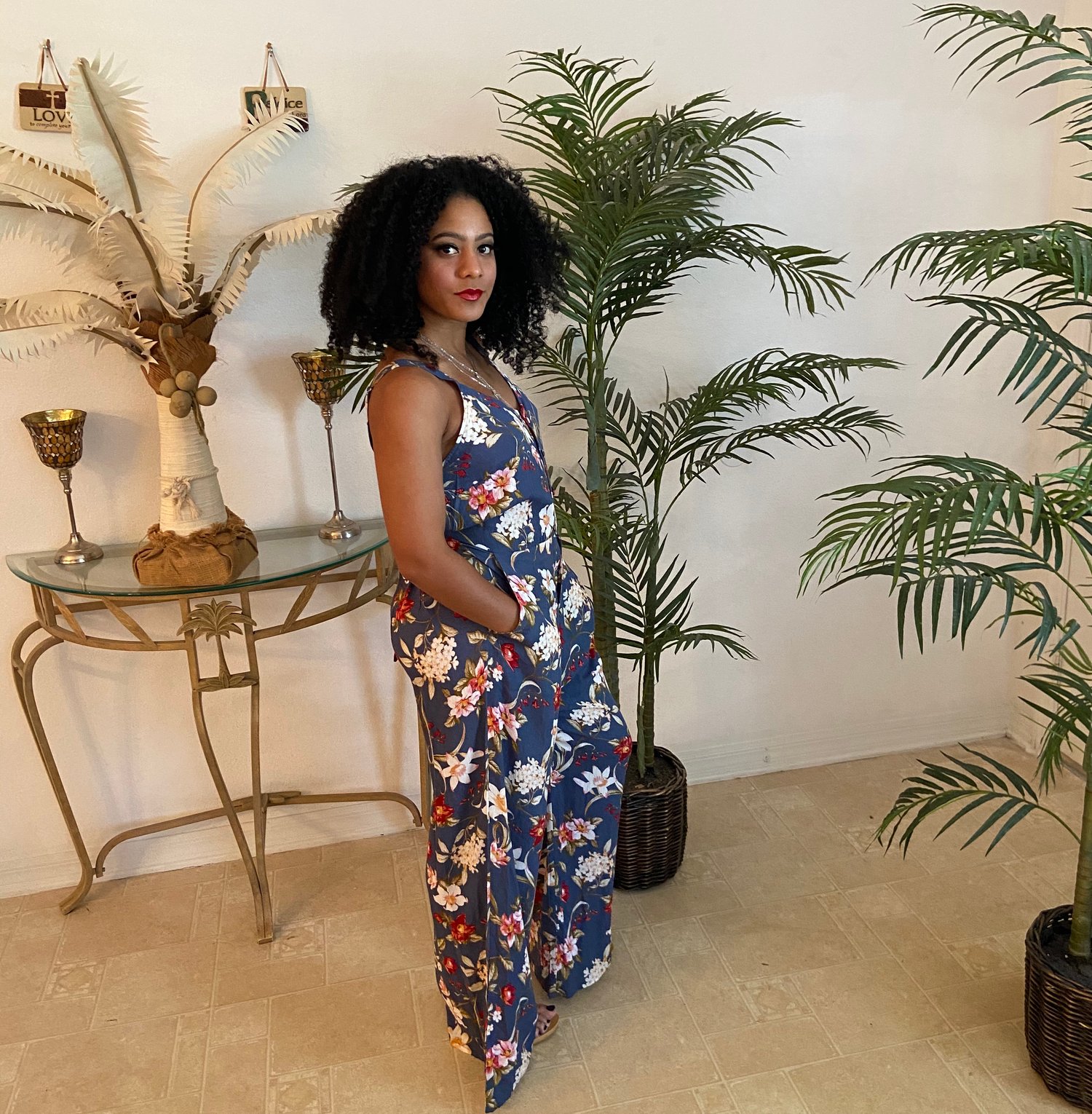 Image of Smell the Flowers Jumpsuit 