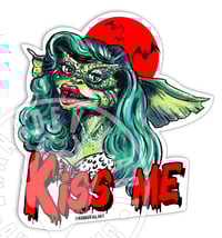 Image 1 of Greta Gremlin Holographic Vinyl Sticker 