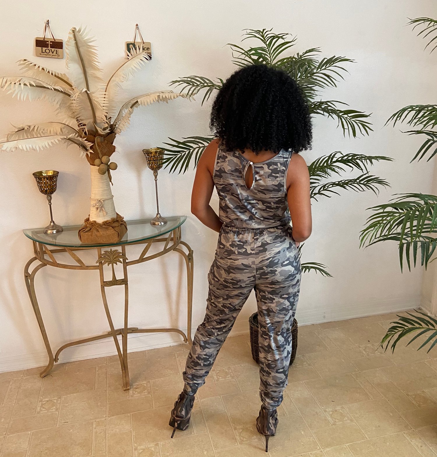 Image of Camo Ready Jumpsuit 