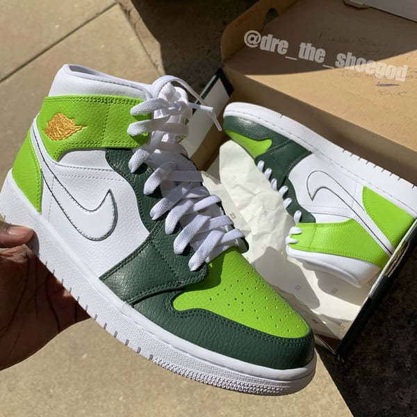 Image of Jordan 1 Mountain Dew 