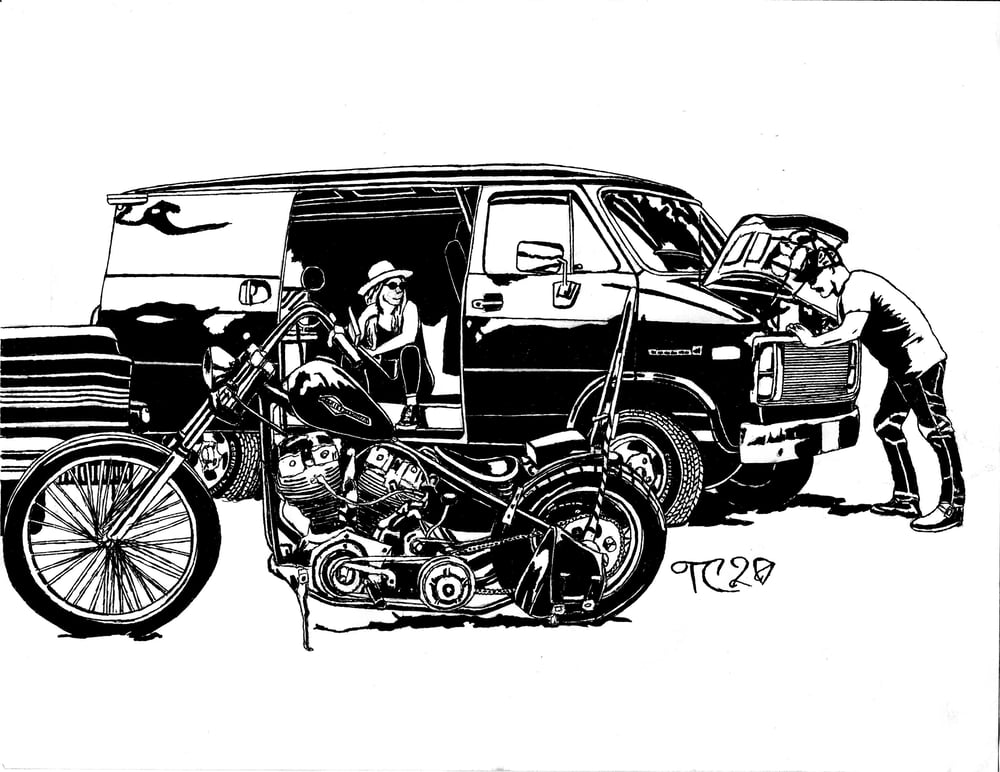 Image of Van Life Art Print